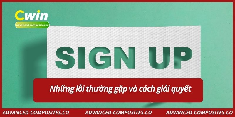 Những lỗi thường gặp và cách giải quyết