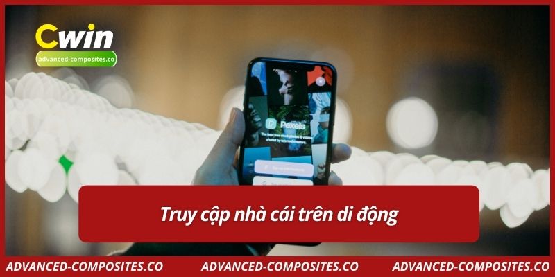 Truy cập nhà cái trên di động